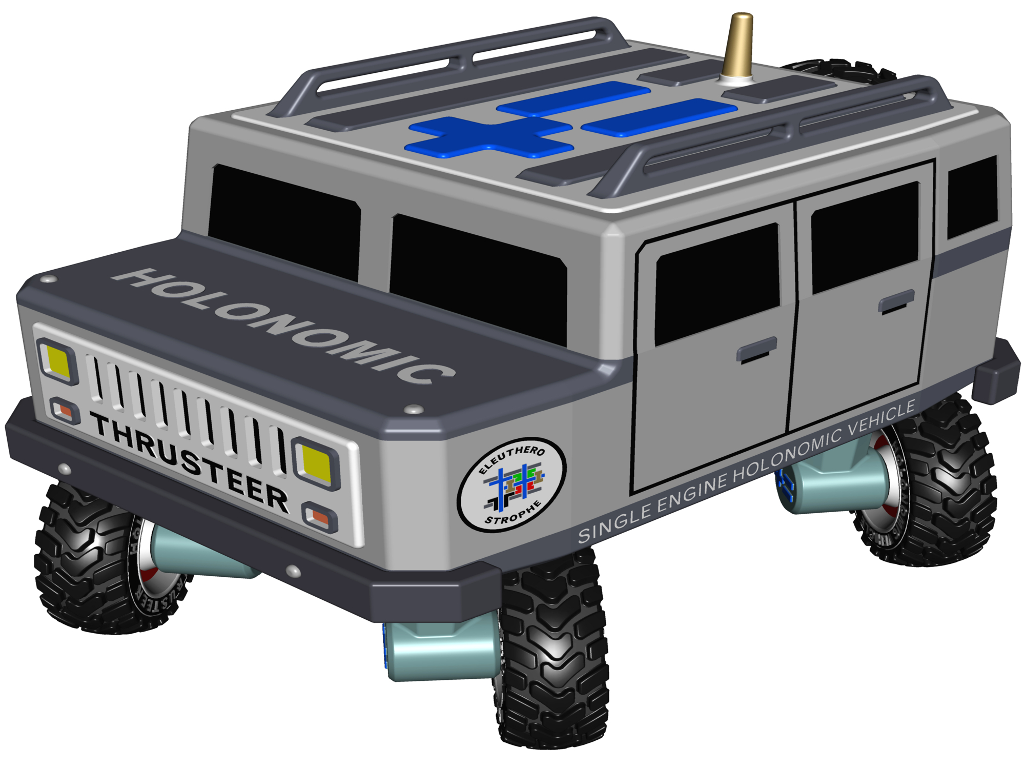 ELEUTHERO - THRUSTEER - PROTOTYPE - BIRD FRONT LEFT